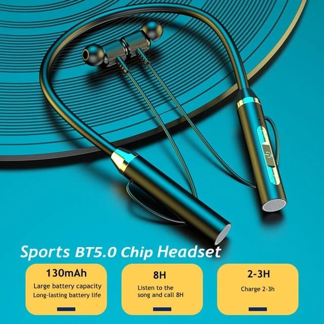G7 Sports Bluetooth Neckband With Headsets (1pc Pack) EROCS