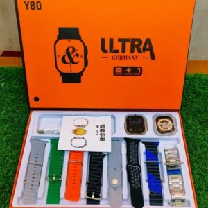 Y80 ULTRA SMART WATCH WITH 8 PCS STRAP